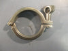 Unbranded Tri Clamp Used Sanitary Clamp Single Hinge 2-11/16" ID Lot of 5
