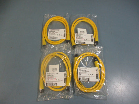 BradConnectivity 5-Pole Male/Female 1M #18/5 TPE Cord 885030K03M010 NEW LOT OF 4
