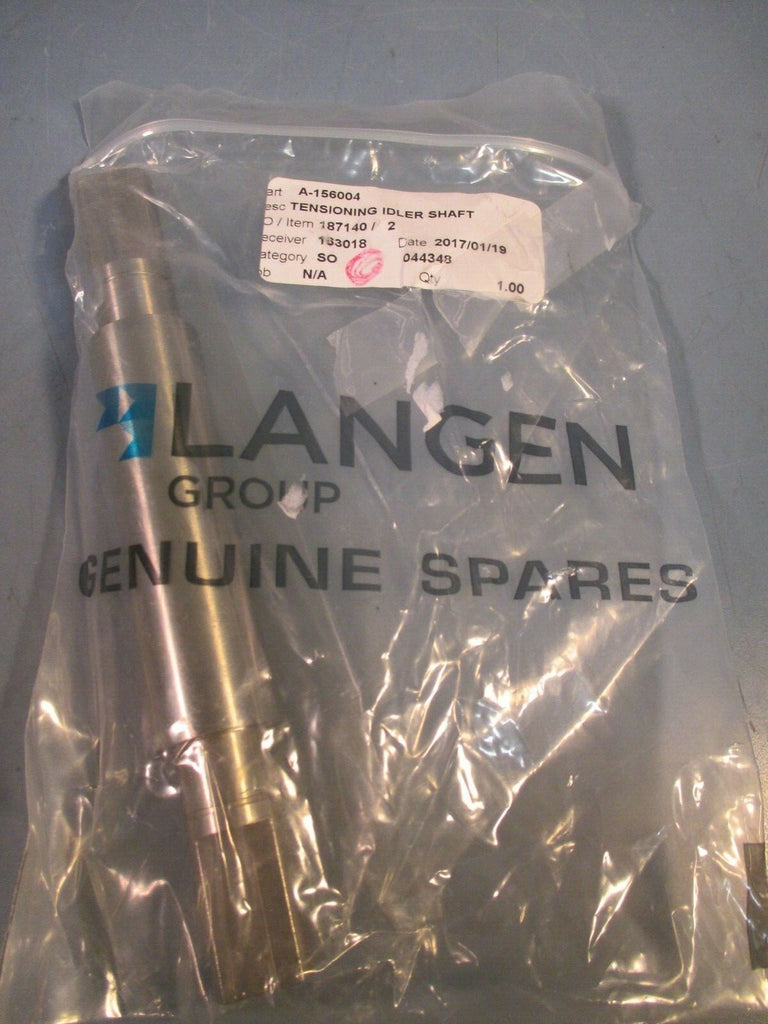 LANGEN GROUP TENSION IDLER SHAFT 1 IN DIA X 7-1/2 IN LG A-156004