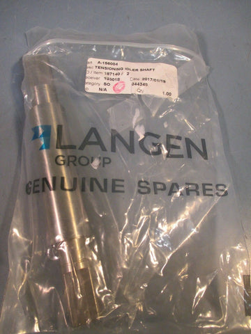 LANGEN GROUP TENSION IDLER SHAFT 1 IN DIA X 7-1/2 IN LG A-156004