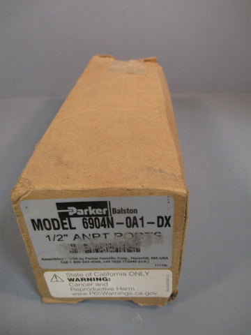 Parker Balston 6000 Series Harsh Environment Compressed Air Filter 6904N-0A1-DX