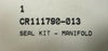 (Lot of 3) Crown Equipment Manifold Seal Kit 111790011