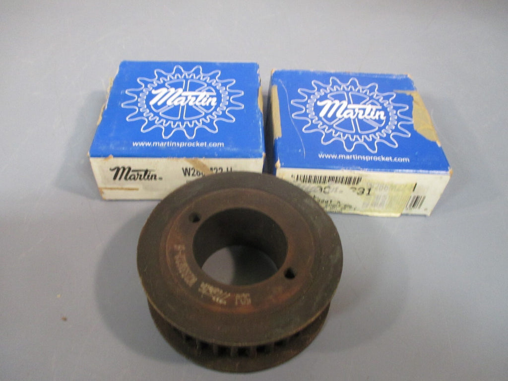 Lot of (2) Martin 28 Teeth Sprocket W288M22-H