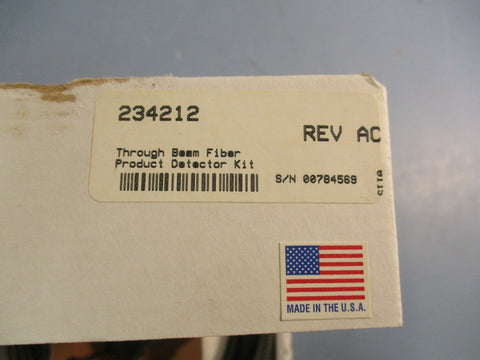 Videojet 234212 Photoelectric Fiber Optic Sensor Kit Through Beam
