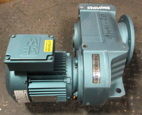 Sew Eurodrive FAF77DT90L4KS Gearmotor DFT90L4KS 2 HP 1720 RPM 66.46:1 Ratio