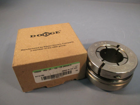 DODGE 126689 D-Lok Bearing 1.25" Bore Dia. INS-DL-104-CR (RESALE)