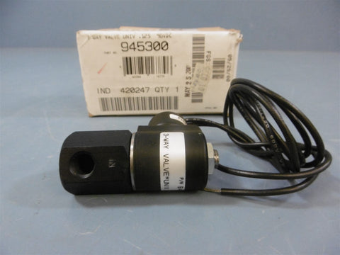 New Nexen 945300 3 Way Valve Universal .125 90VDC Air Valve