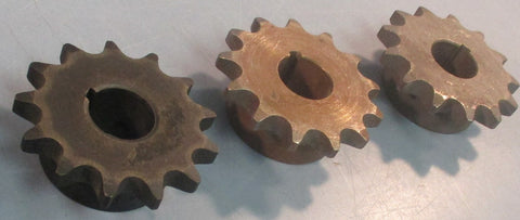 Martin 60BS13HT 11/8 Keyed Bore Sprocket 13 Teeth 11/8" Bore Lot of 3