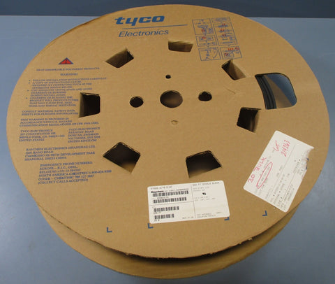 250ft Spool of Raychem RT555-3/16-0-SP Black Heat Shrink Tubing