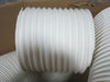 15" Flexhaust Flexadux TR T-7 White 14" ID Thermoplastic Rubber Hose