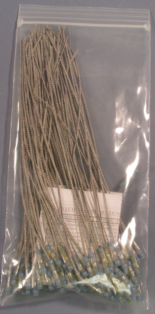 Bag of 100 Raychem SO63-1-00 Solder & Shield Tubing Terminator with Braid