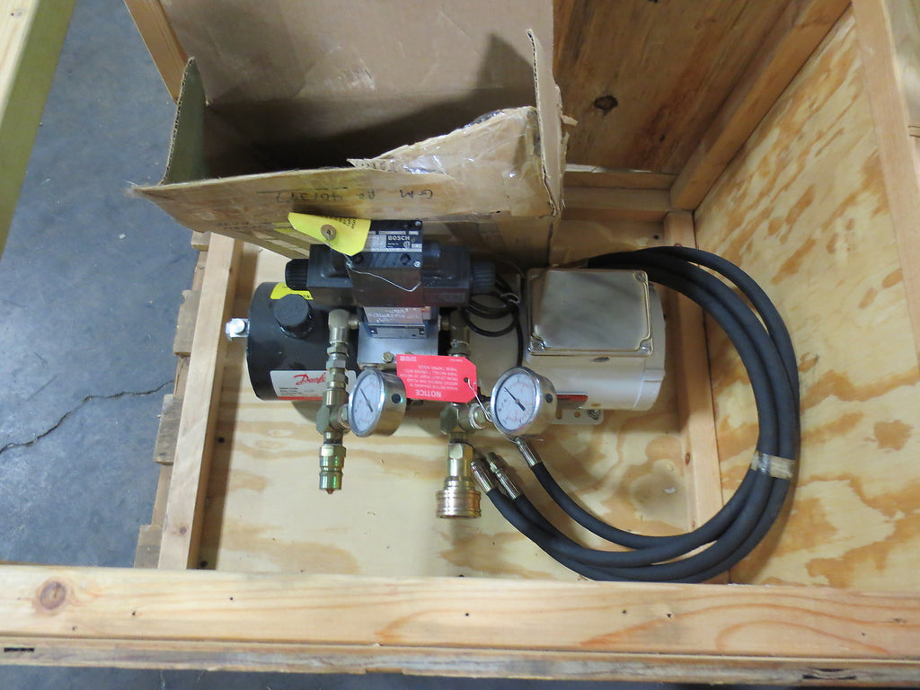 Danfoss JMG-1526 Hydraulic Pump 1 HP w/ Bosch Valve & Hoses Connectors