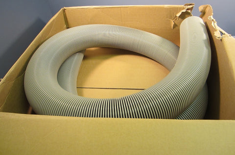 Plastiflex Ductall Grey Black U3 Hose 4" x10' GRBKPCIP IN10500010U3PI New