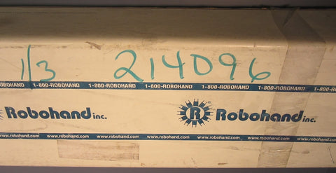 Robohand Pneumatic Linear Base Slide DLB-20-T-C-18 Pmax 100 PSI 18" Shaft