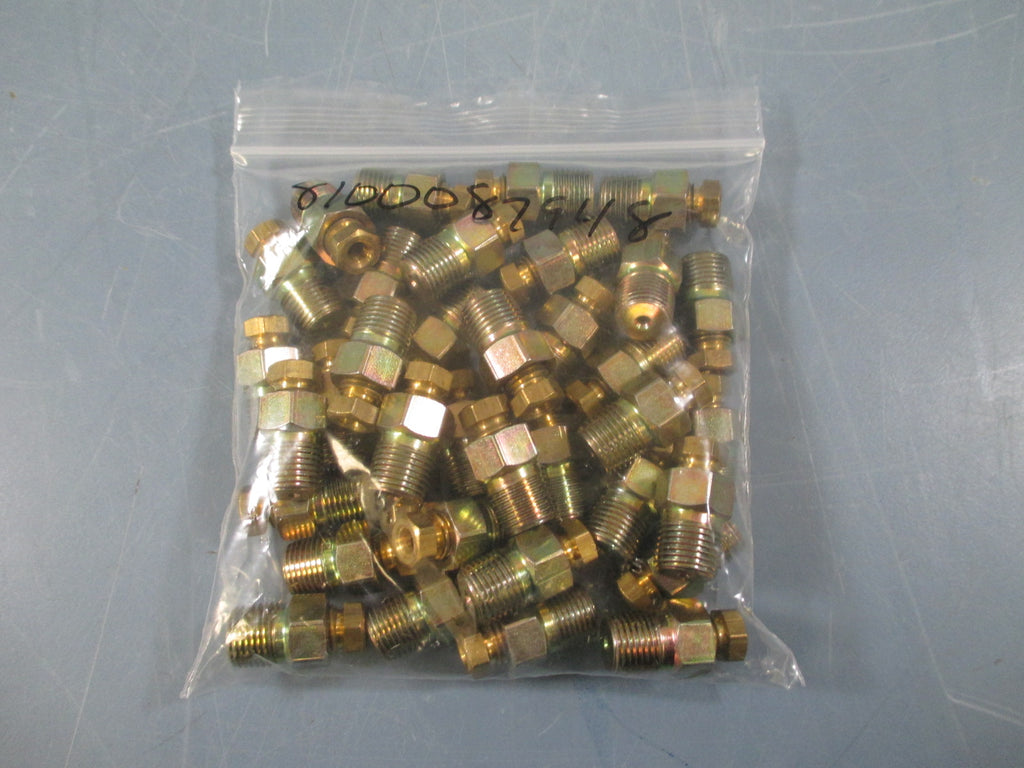 Tubing To Pipe Adaptor 1/8" X 1/8" Lot of 36 - New