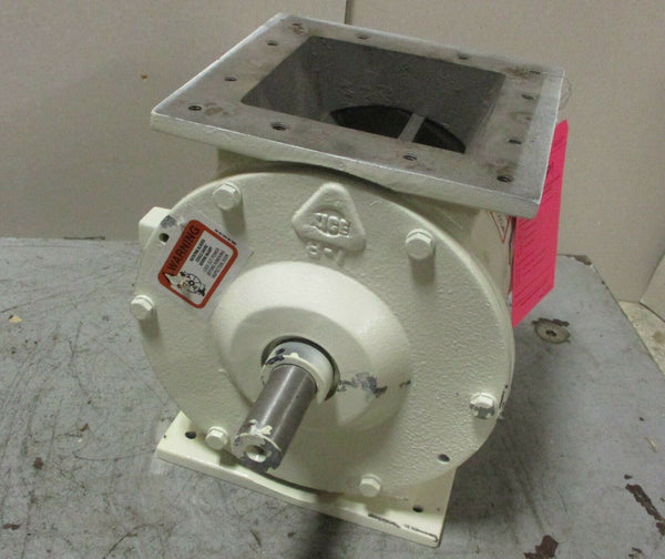 Kice VJ8x6x6 Rotary Airlock Valve 111/2" Tall, .003 .005 Clearance