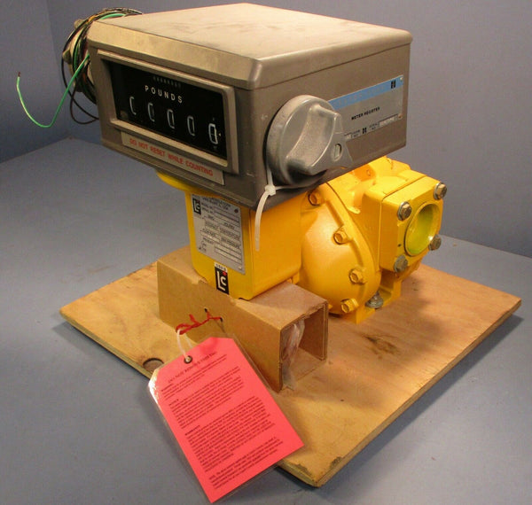 Liquid Controls M73 Flow Meter Edible Oil, Sweeteners 10100 GPM & V