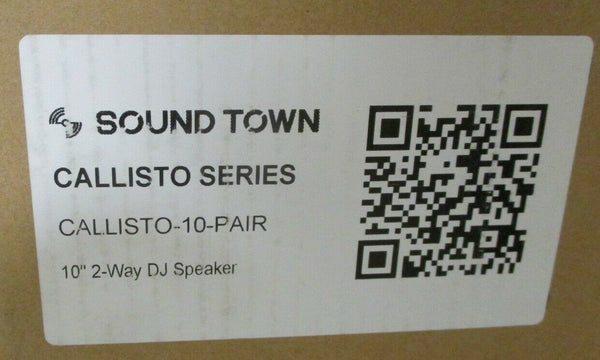 Sound Town Callisto-10-Pair Full Range Passive 10