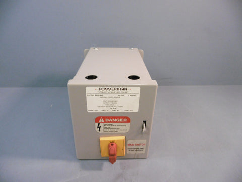 Powertran Auxiliary Power Source ESLD-300 300 VA 1 Phase Used