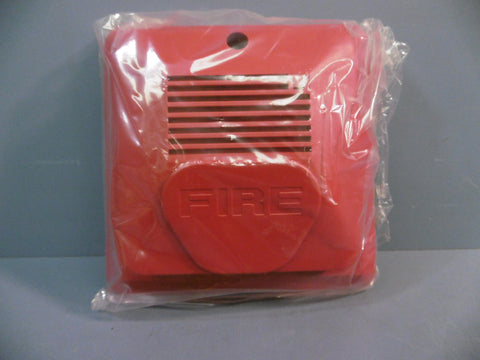 Red Fire Alarm Electronic Horn FSF104-024R 24V NEW