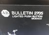 Allen Bradley Bulletin 2075-T11J3 Lighted Push Button Module USED