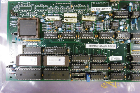 Ramsey ECW950 100400 REV B PCB Circuit Board Micro Controller