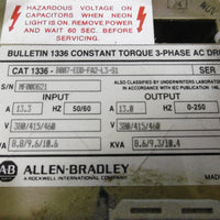 Allen Bradley Motor Drive Bulletin 1336 B007EODFA2L3S1 FOR PARTS