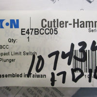 Eaton Cutler Hammer E47BCC05 Ser A1 Compact Limit Switch, 5A, 125/250VAC