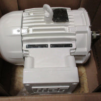 Weg W21X Severe Inverter Duty Motor 5 HP, 1750 RPM CC092A 230/460 Volt