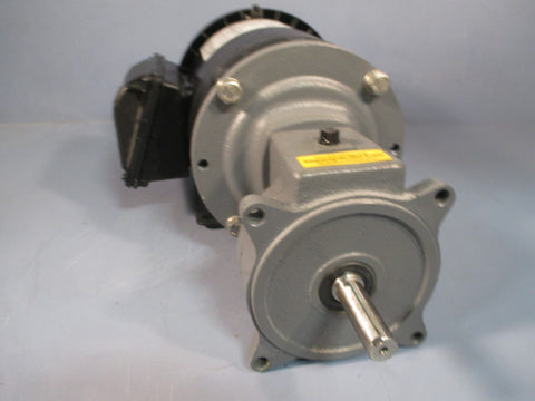 WEG Motor 5018ES3E56CS w/Boston Gear Reducer 4:1 Ratio, HMF14KB6B5/F05004