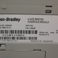Allen Bradley 1768PA3A CompactLogix Power Supply w/4 Axis Sercos Interface