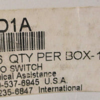 Honeywell LSD1A Micro Switch Heavy Duty Limit Switch 600 VAC