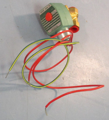 Asco Red-Hat 8210G73 Solenoid Valve 50/60Hz 3/8" 6.1W 1-125 PSI