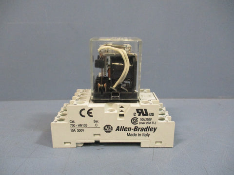 Allen Bradley 700-HN103 Ser. C w/Allen-Bradley 700-HC24A1 Ser. B Lot of 7