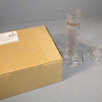 Box 2 Silberbrand 42048 Eterna 250 ml: 5 ml Borosilicate 3.3 Graduated Cylinder