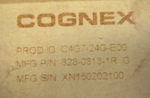 Cognex Checker 4G7 825-0182-1R L Vision Sensor 821-0069-1R Rev A 22-26VDC