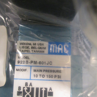 MAC Solenoid Valve, 10150PSI 922BPM501JC w/PME501JC