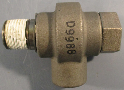 Reelcraft S600092-2 Swivel Assembly 3/8" NPT 2-3/8" Length 1-5/8" Width