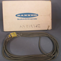 Banner 25876 Photoelectric Sensor MiniBeam D SM312LV W/30'
