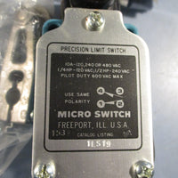 Honeywell Micro Switch/Limit Switch 120/240/480V 1LS19