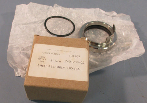 Alfa Laval 7401268-02 Shell Assembly 2.00 Seal Seal Assembly Replacement