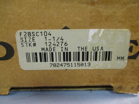 Dodge 124276 2 Bolt Flange Mount Bearing 1-1/4" Bore F2B-SC-104