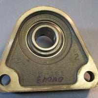 Peer UC20516 Triangle 2 Bolt Flange Bearing 1" Bore 13/8" Through Bore NWOB