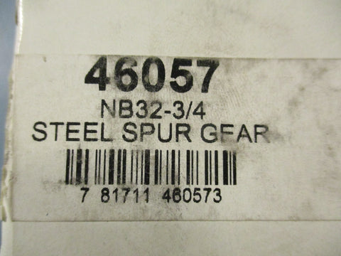 Boston Gear NB323/4 Spur Gear Steel 3/4" Bore Keyed 32 Teeth 2.125" OD