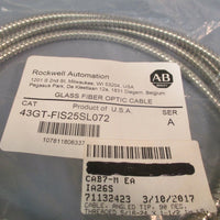 AllenBradley Glass Fiber Optic Cable Series A 43GTFIS25SL072
