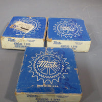Lot of (3) Martin Solid Bore Sprocket 40 Chain, 20 Tooth 40BS20 13/16