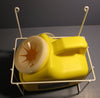 Stanley 11-081 Blade Disposal Kit Yellow Container w/ White Wire Rack 11-080