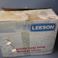 LEESON 122072.00 1 HP Electric Motor .60 kW, 1740 RPM, 60 Hz, 3 PH C143T17VB6A