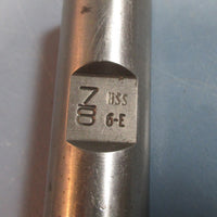 7/8" HSS 6-E 3 Flute 1-5/8" LOC Professionally CNC Resharpened End Mill
