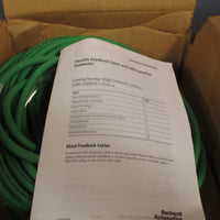 ALLENBRADLEY Feedback Cable w/DIN SpeedTec Connector Ser A 2090CFBM7E7CDAF30